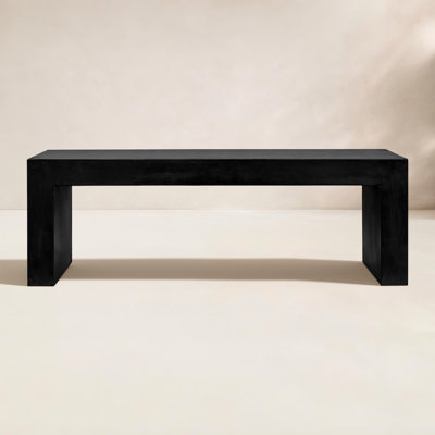Columbia 55'' Concrete Outdoor Bench