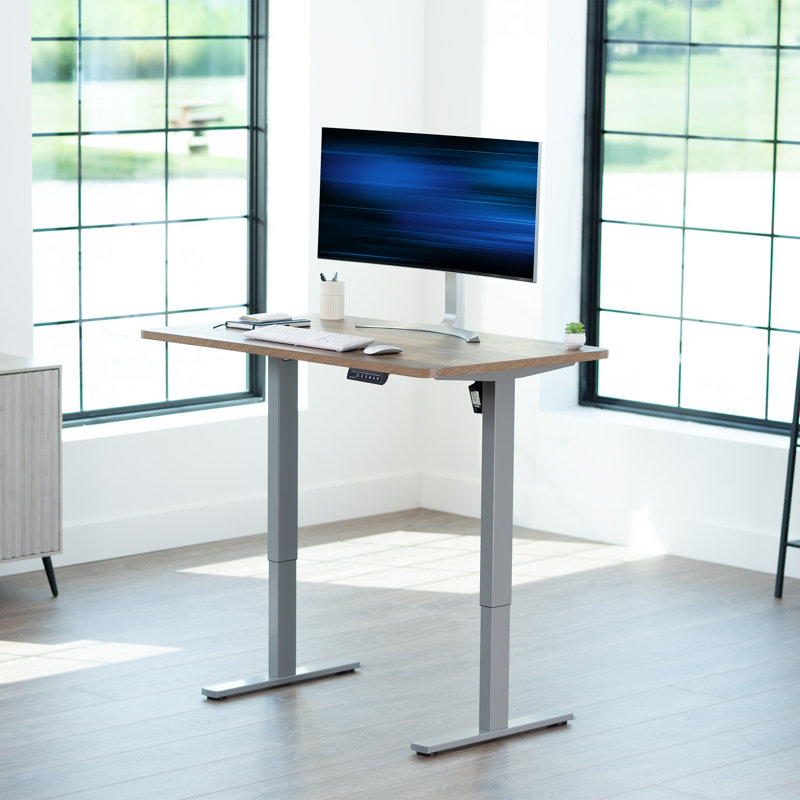 Bureau debout Vivo Electric 48 "X 30", Gris