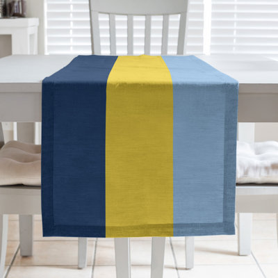 Seattle Table Runner – Durable, Fade-Resistant, and Machine Washable in Team-Inspired Colors