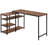 Laseter L-Shaped Metal Base Computer Desk