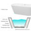 Baignoire de trempage autoportante Bali-122743619-105252179