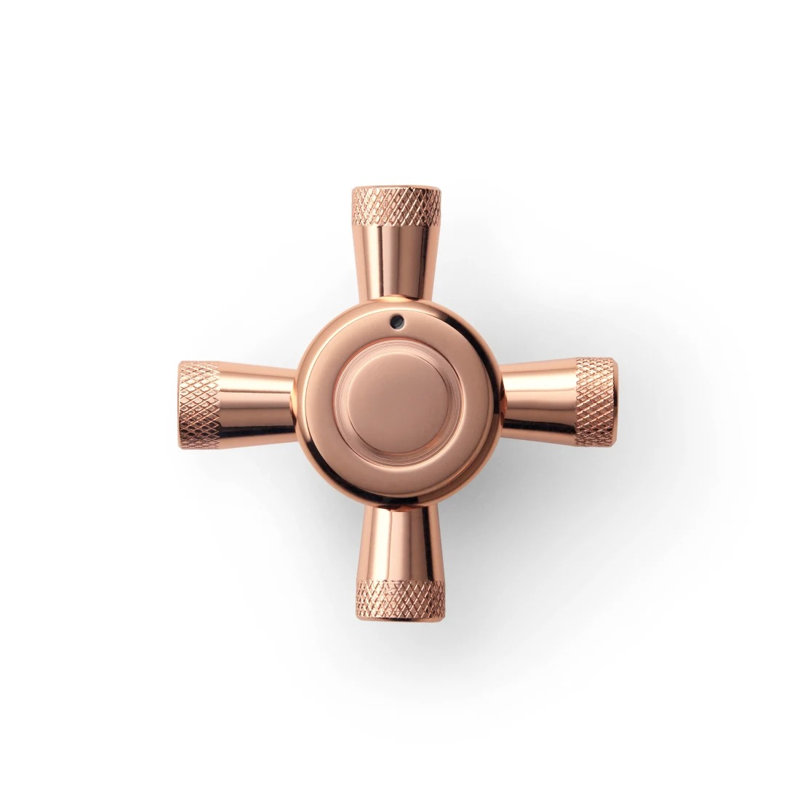 Aga Elise 48 9-Knob Pack, Polished Copper