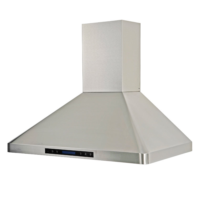 Cavaliere 36" Stainless Steel 494 CFM Ducted (Vented) Wall Range Hood with Baffle Filter