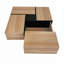 Table basse carrée avec plateau coulissant extensible-63643848