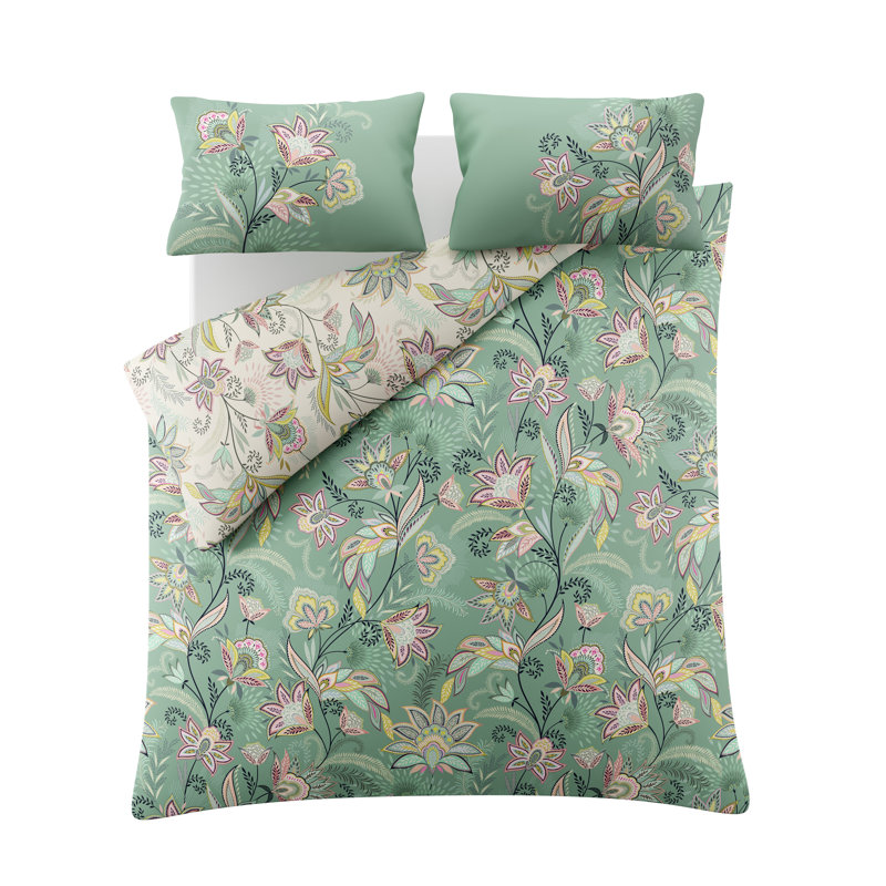 PASSIFLORA, Double Duvet Cover Set + 2 Standard Pillowcases