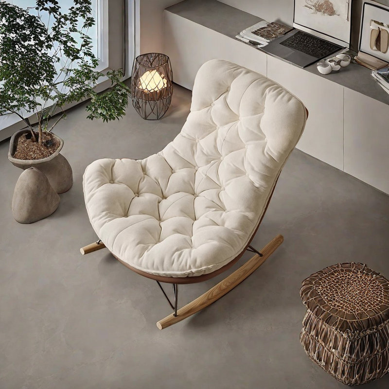 Chaise berçante Mense