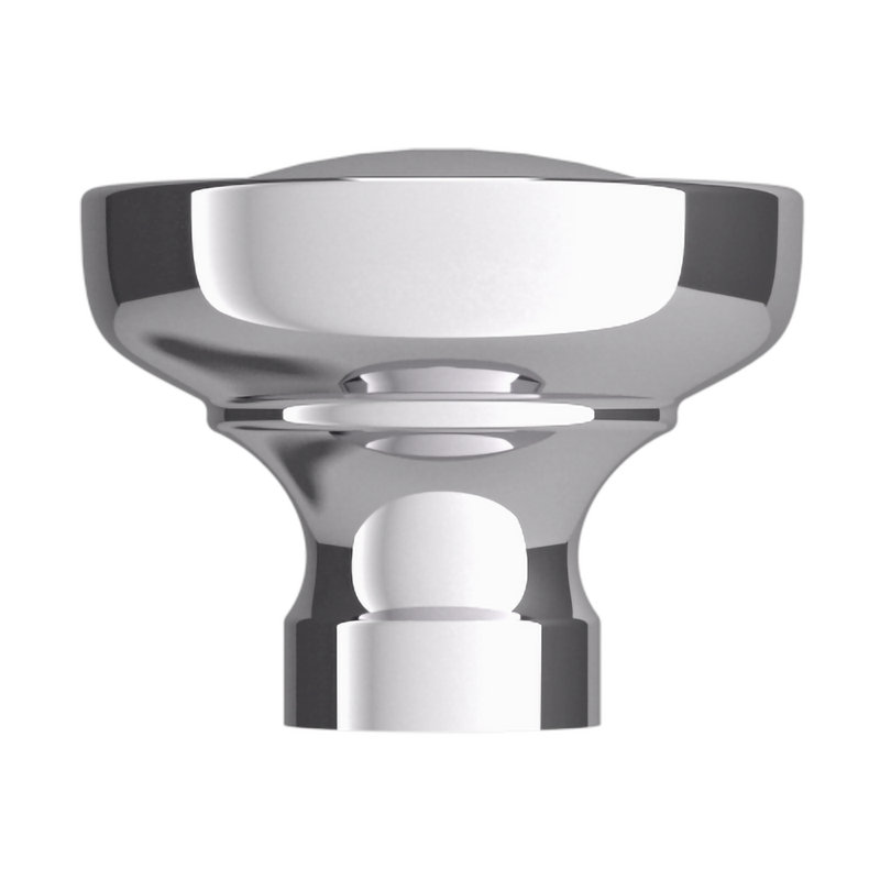 4403 Tulip Knob, 2", Polished Chrome