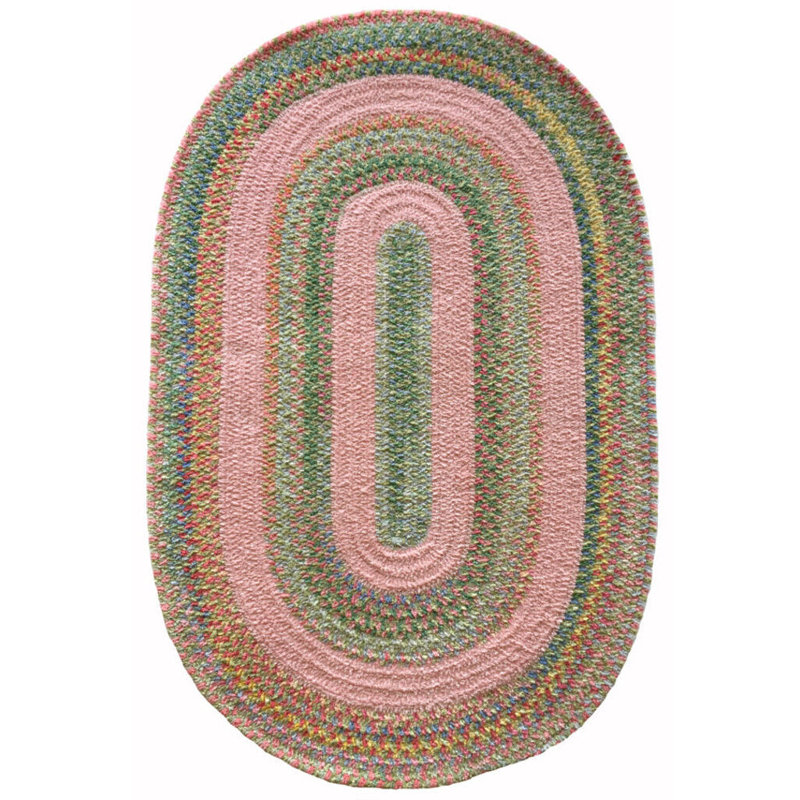 Brayden Cotton Indoor Rug, Oval 3' x 5'