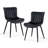 Heitger Leather Upholstered Side Chairs Modern Dining Chairs, Wingback Dining Room Chair-1132972913