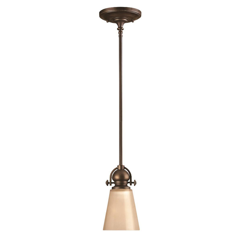 Vancamp 1 - Light Olde Bronze Bell Pendant