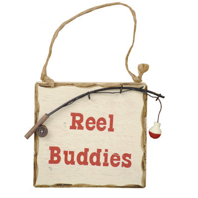 Resin Novelty Fishing Humor Hanging Ornament