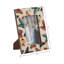 Cadre photo rectangulaire élégant avec bordure papillon - Cadre photo décoratif pour présentoir ou tablette-797138503