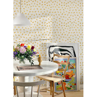 Vinyl Peel and Stick 18' L x 20.5" W Smooth Wallpaper Roll