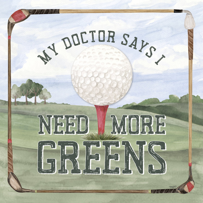 Atonia Golf Days - I-More - verts neutres, H 20 po x l 20 po x P 1,25 po