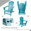  Chaise de patio pliante Adirondack-648173850
