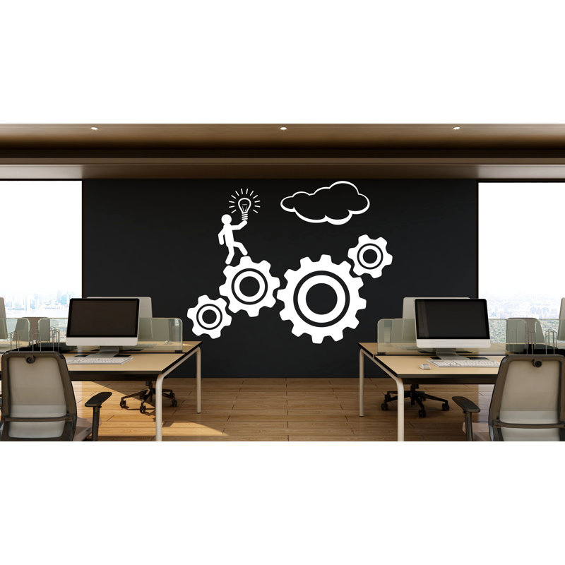 Adhésif décoratif pour bureau, Rose vif, 28" H x 22" W