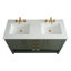 Ensemble de meuble-lavabo double 54 po Vicini-1837354122