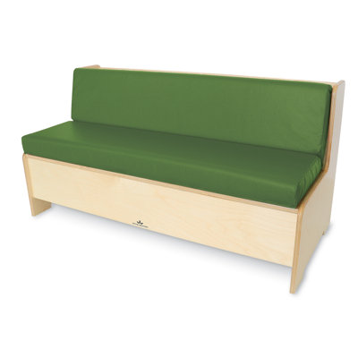 Kids 12'' Unfinished Wood Club Chair Sofa / Sectional and Ottoman