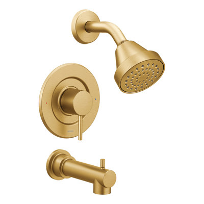 Moen Align Posi-Temp Pressure Balancing Eco-Performance Tub and Shower Trim Kit, Valve Required