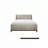 Claudette Solid Wood Bed Frame-122427997-114311292
