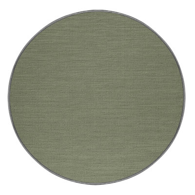 Machine Washable Solid Brown Area Rug
