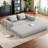 Modular Sectional Sofa Bed With Customizable Layout-535832277