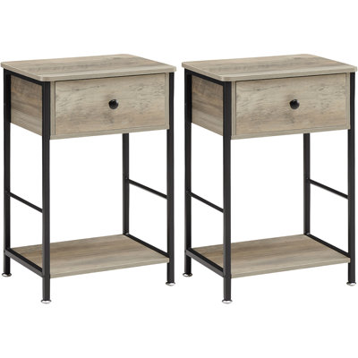Table de chevet 1 tiroir Bossier