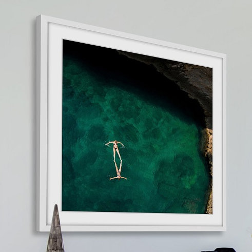 Single Picture Frame Print, 51 cm H x 51 cm W x 3.81 cm D
