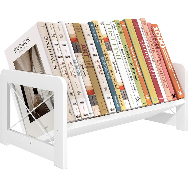 Mini Desk Bookshelf, White