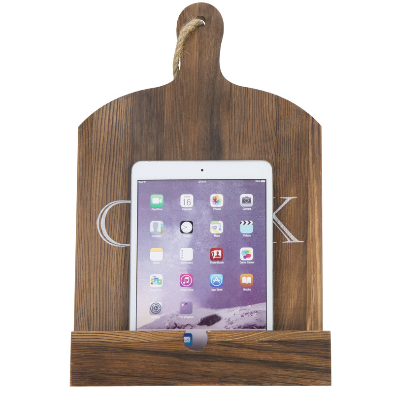 34.4 cm H Solid Wood Book Stand