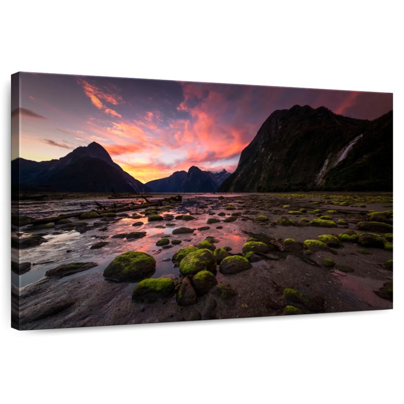 Ravi Milford Sound au lever du soleil, H 8 po x l 12 po