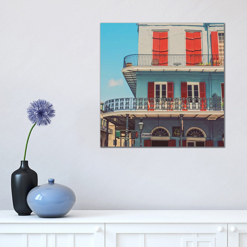 Two 1 Piece Wall Art on Canvas, 45.72cm H x 45.72cm W x 1.91cm D, Wrapped Canvas