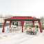  20 pi L 10 pi. D Pavillon de jardin d'extérieur en métal robuste-93303231