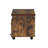 Bob Weathered Oak & Black Finish File Cabinet
