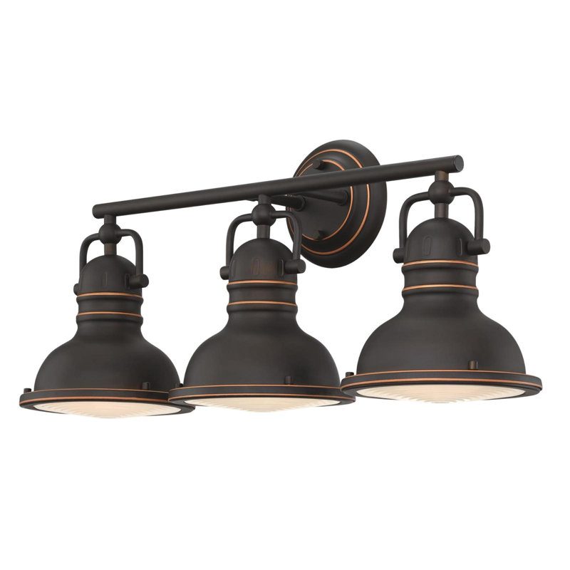 Éclairage pour meuble-lavabo en bronze huilé à intensité variable Gyan, 3