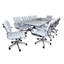 Moda 96'' Solid Wood Rectangle Conference Table