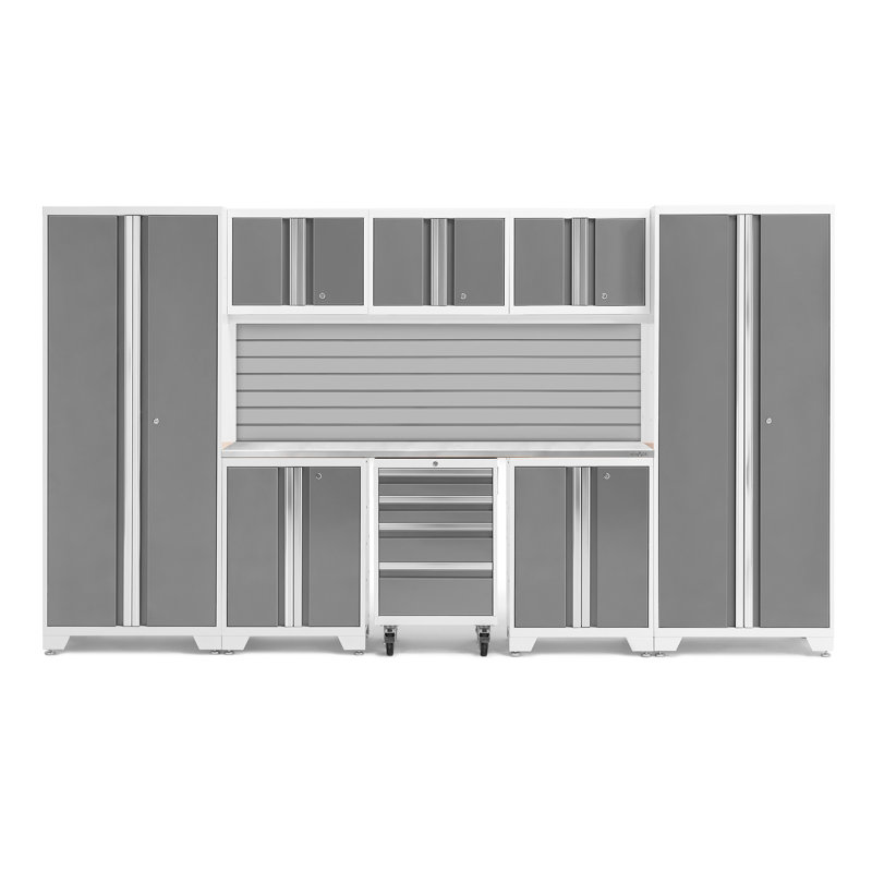 Ensemble de 9 armoires de rangement pour garage Bold Series