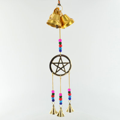Wilbury Metal Astrology & Stars Wind Chime