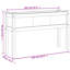 Jardinière en bois massif avec pieds 27,6 po x 12,2 po x 27,6 po Millwood-2117686088-2117686089