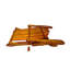 Chaise Adirondack pliante pour l'extérieur ou l'intérieur