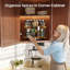 Freestanding Spice Rack with Adjustable Racks