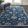 Tapis oriental bleu / rose Dreya