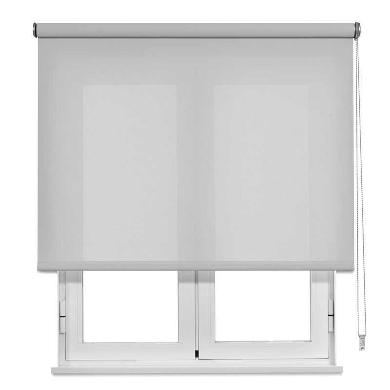 Sheer, 250cm L x 105cm W, White Grey