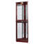 Armoire vitrée de coin lumineuse Olivian-375143637
