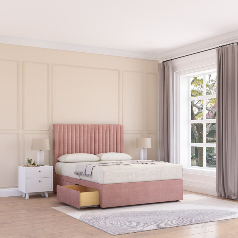 Bed, Small Double (4'), Pink