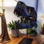 Figurines & Sculptures, Dinosaur Skull Sculpture with Stand for Home Office Decoration