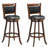 Hansbury Swivel Upholstered Counter Stool