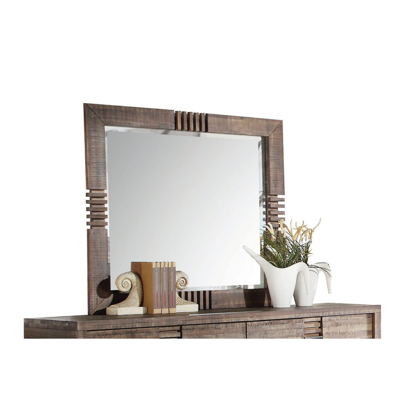 Kardel Wood Concave Floor Mirror