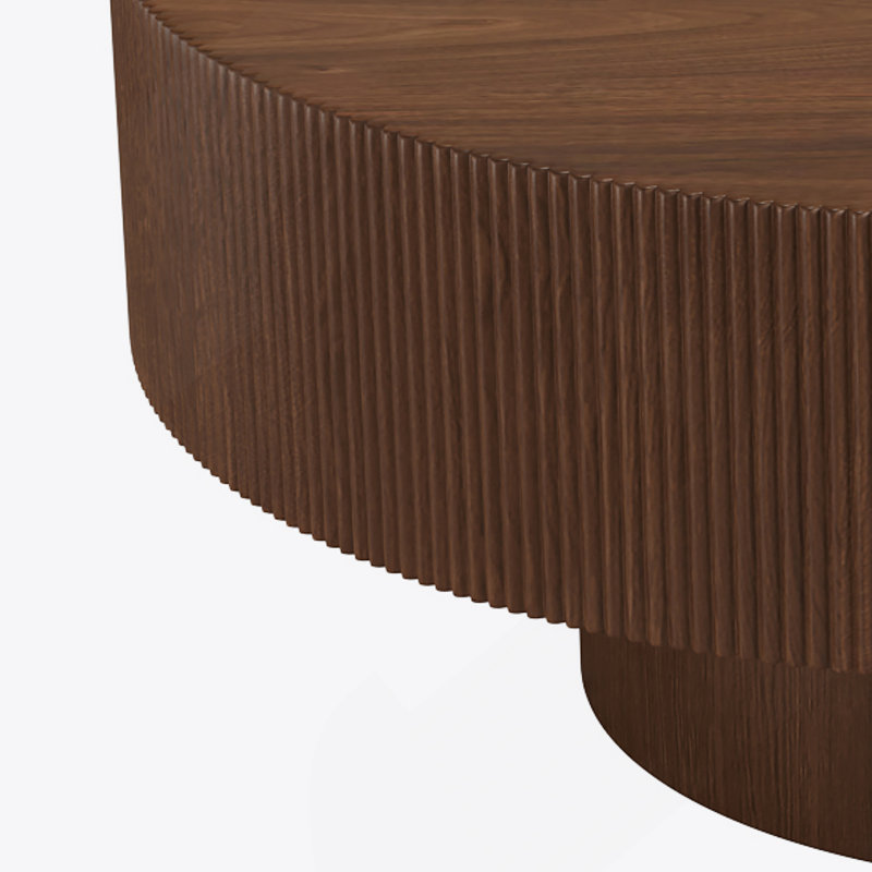 Table basse élégante Elegant Easy, Noyer