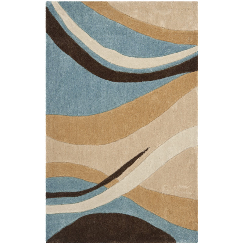 Tapis rayé performance Modern Art, Rectangle 2'6" x 4'